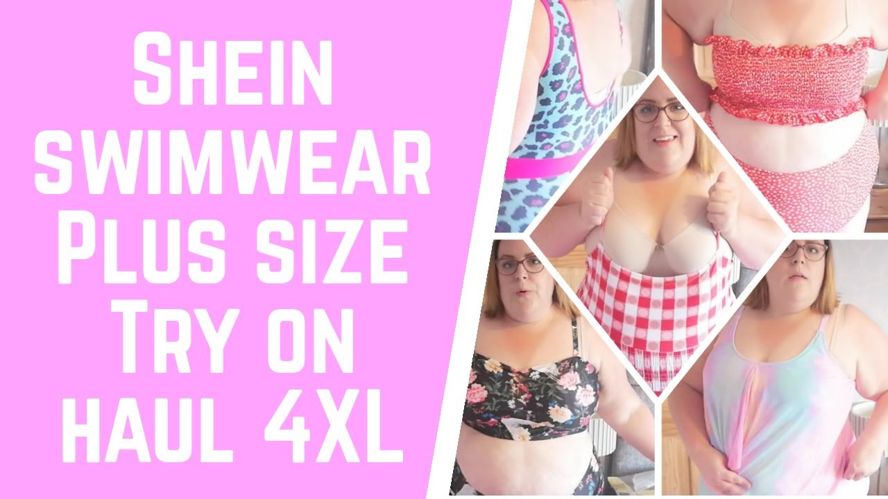 Plus Size SHEIN SWIMWEAR Try On - 4XL UK Size 24 / 26 Shein Summer Series - Part 1