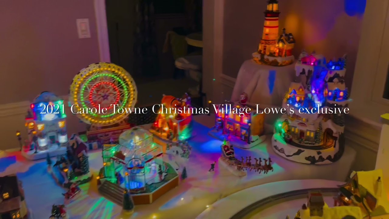 My Carole Towne 2021 Christmas Village