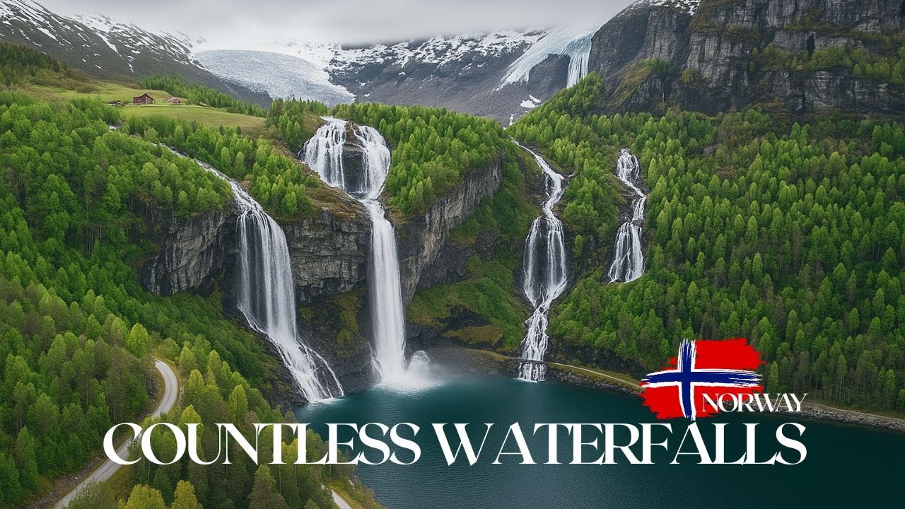 Driving Through Countless Waterfalls | Surviving Terrifying Thunderstorm & Freezing Night Adventure
