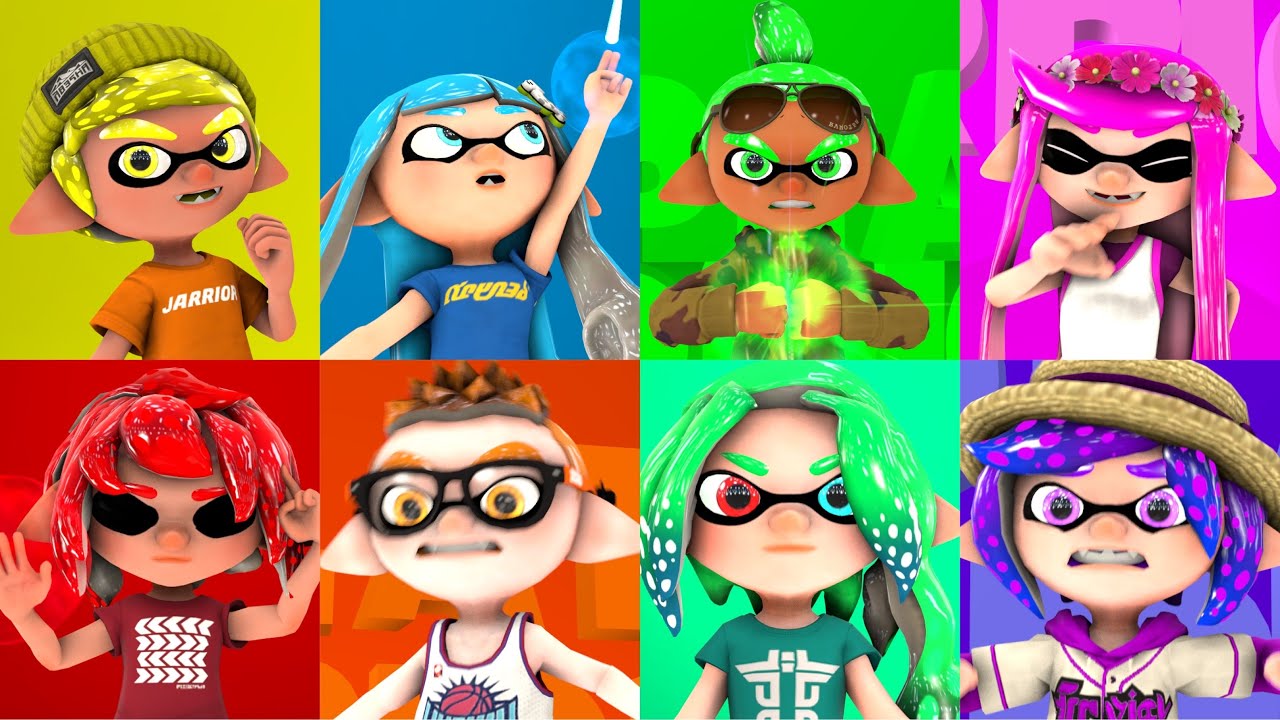 [SFM Splatoon] Splat Warriors Eyecatchers