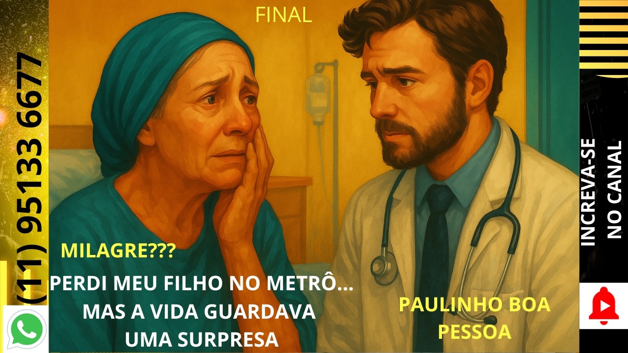 FINAL- PERDI MEU FILHO NO METRÔ... MAS A VIDA GUARDAVA SURPRESA.