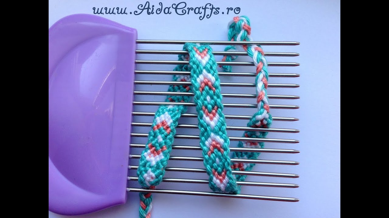 DIY ✿ Friendship Bracelet ✿ Bratara Prieteniei ✿ Arrows ✿ AidaCrafts