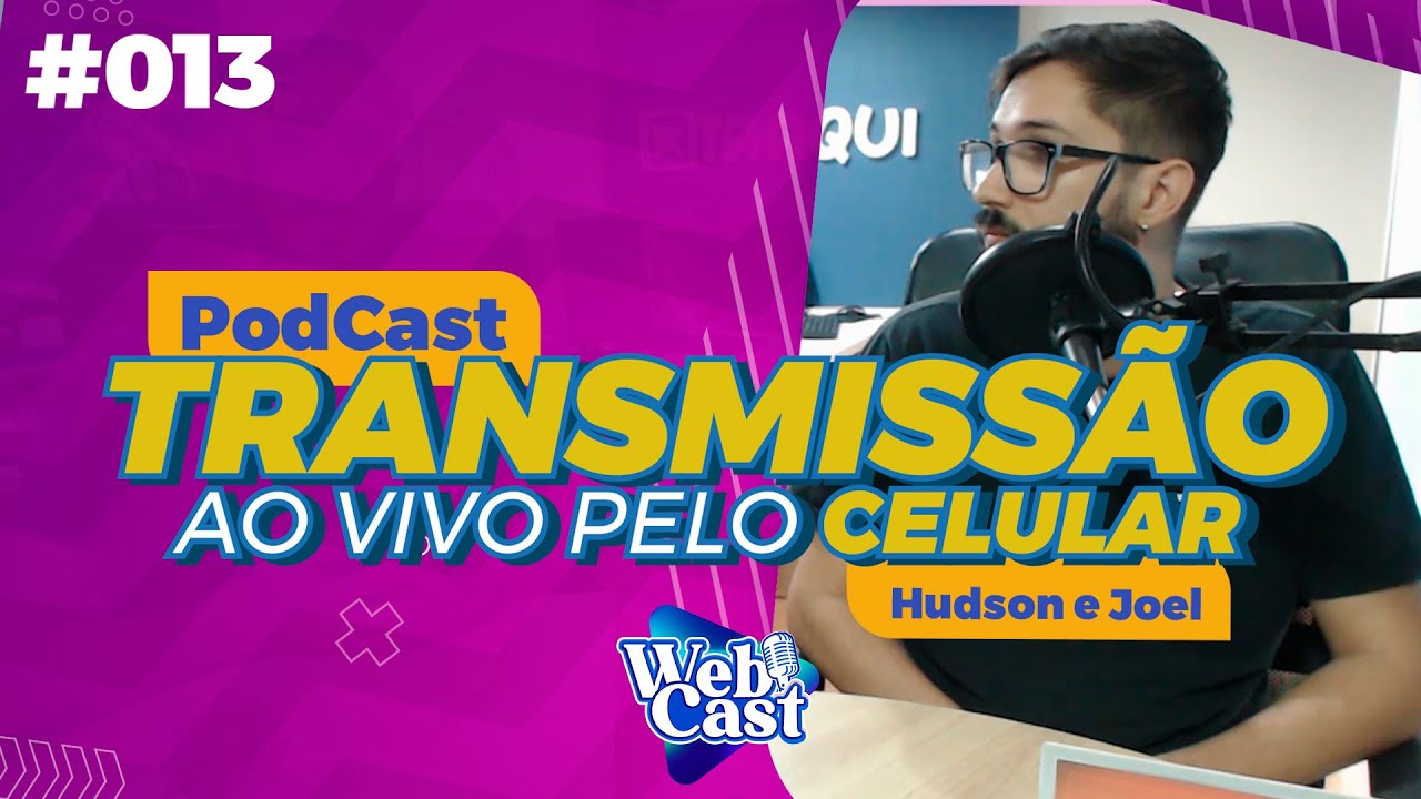 APLICATIVOS para TRANSMISSÃO AOVIVO pelo CELULAR (Android) | WebCast #013
