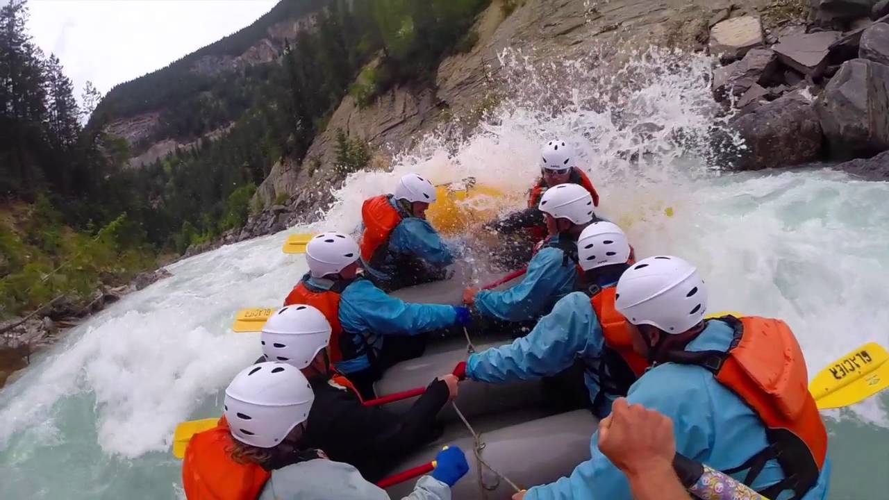 A Heli Rafting Day Trip on the Kicking Horse River with Glacier Raft Company