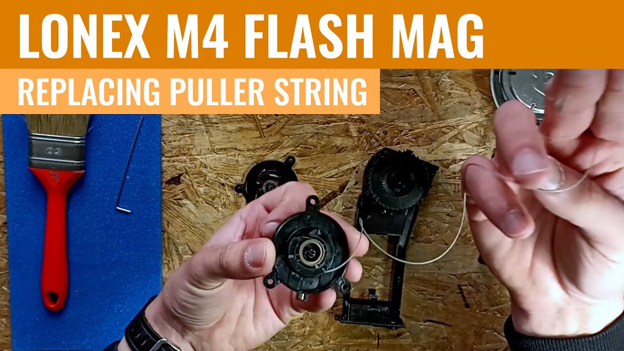 LONEX FLASH MAGAZINE: How to disassembly and how to replace a broken puller spring (Lonex GB-06-02)