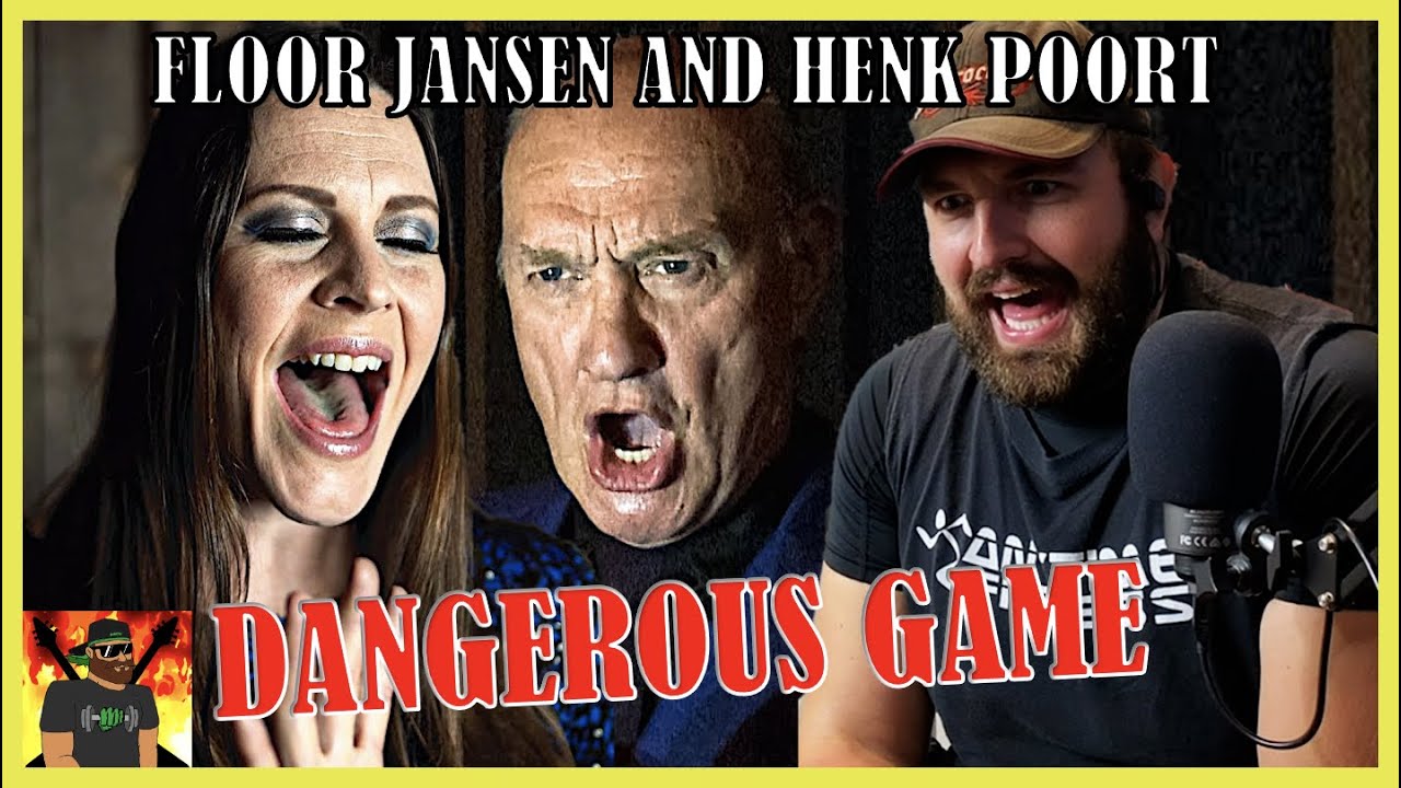 The Stage Presence!! | Dangerous Game - Floor Jansen ft. Henk Poort (Jekyll & Hyde cover) | REACTION