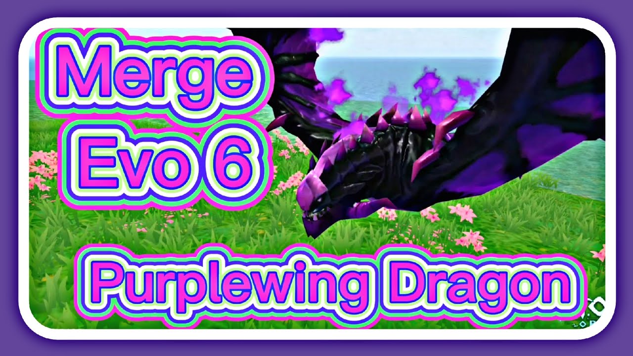 Utopia Origin | Purplewing Dragon Evo6 | Merge | Tame | Recipes | Location | Tutorial🤩