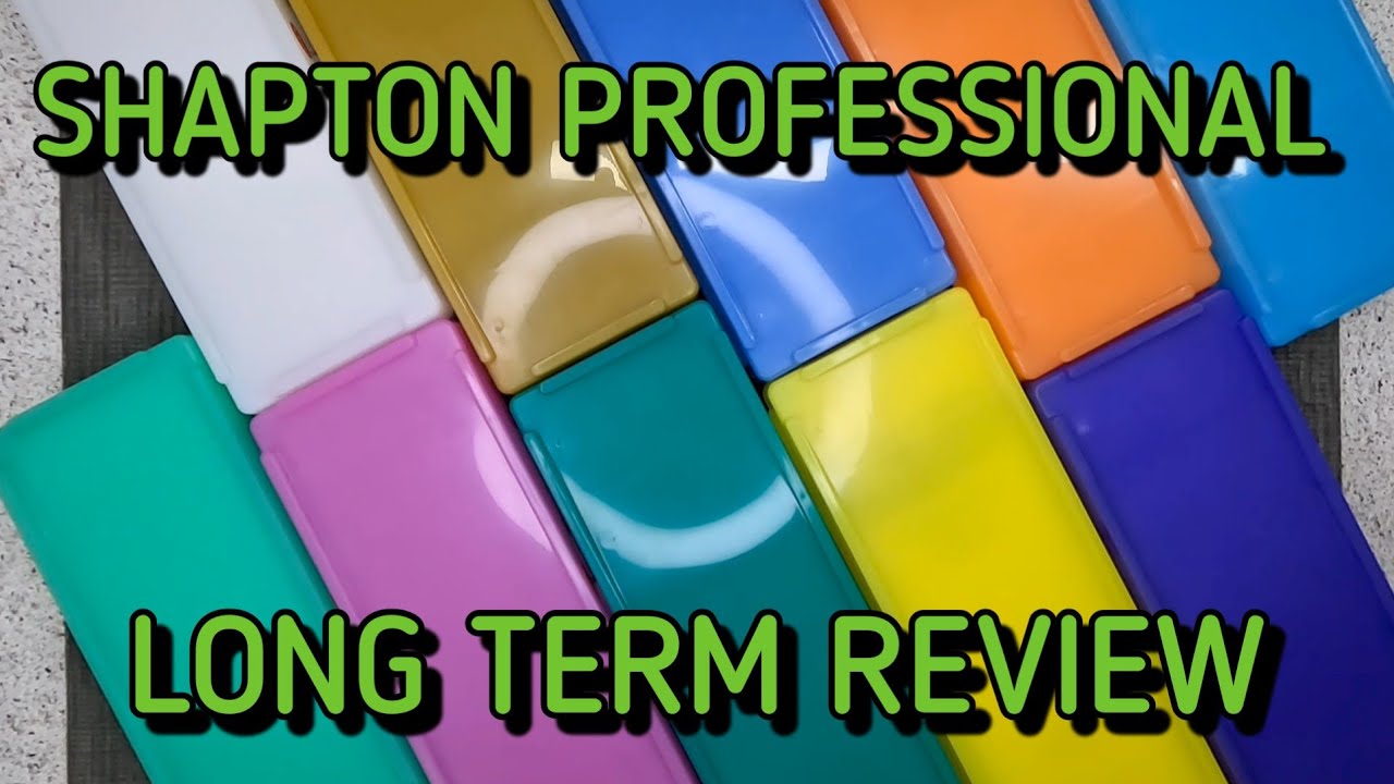 Shapton Professional Complete Whetstone Line Up, Long Term Review (Knives and Sharpening)