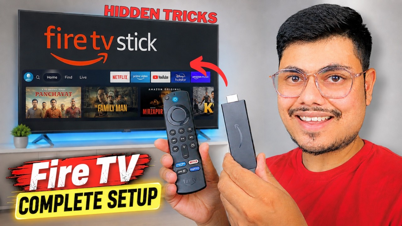 ⚡How To Setup Fire TV Stick || Fire TV Stick Installation || Amazon Fire TV Stick 2025
