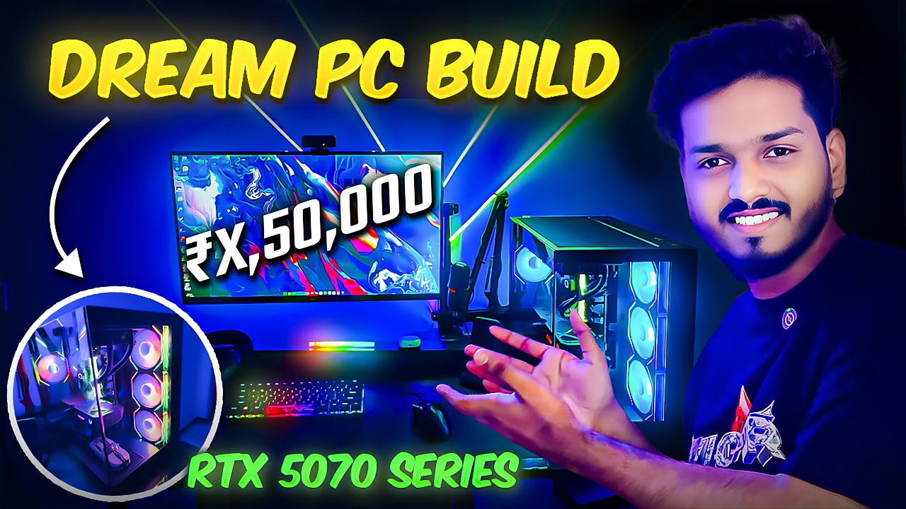 Сборка ПК мечты на базе RTX 5070 за 50 000 рупий 🔥 | Лучшая конфигурация RGB! | VLR 2.0 | Тамил