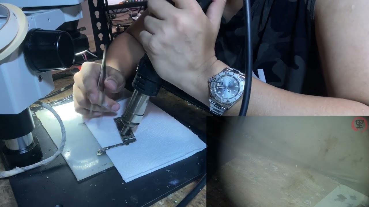 【技巧】講解熱風槍操作姿勢（一）