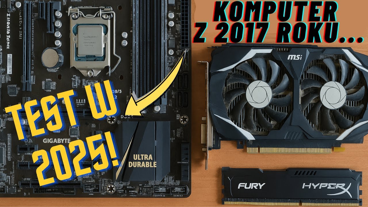 E66 Komputer do gier z 2017 roku. Czy da radę w 2025? TEST