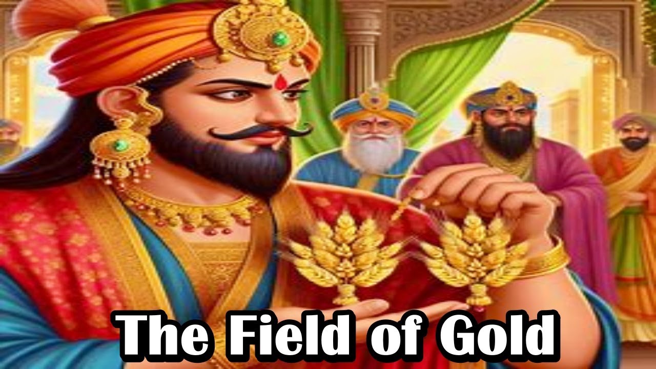 Akbar Birbal Story – The Field of Gold | Moral Story for Kids  @ChimnyagoshtiEnglish