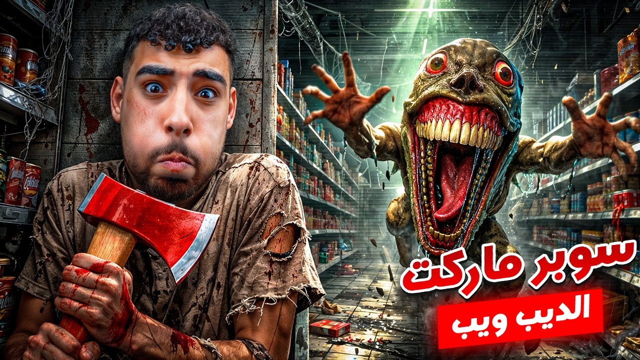 بقيت موظف في سوبر ماركت ملبوس 🥵😱