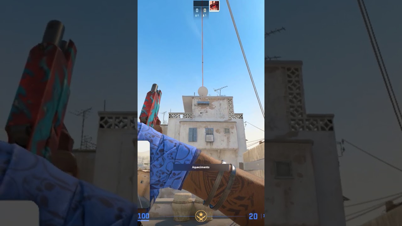 GK ensina SMOKE pro Fundo da Dust 2 jogando de CT no CS2 🤯 