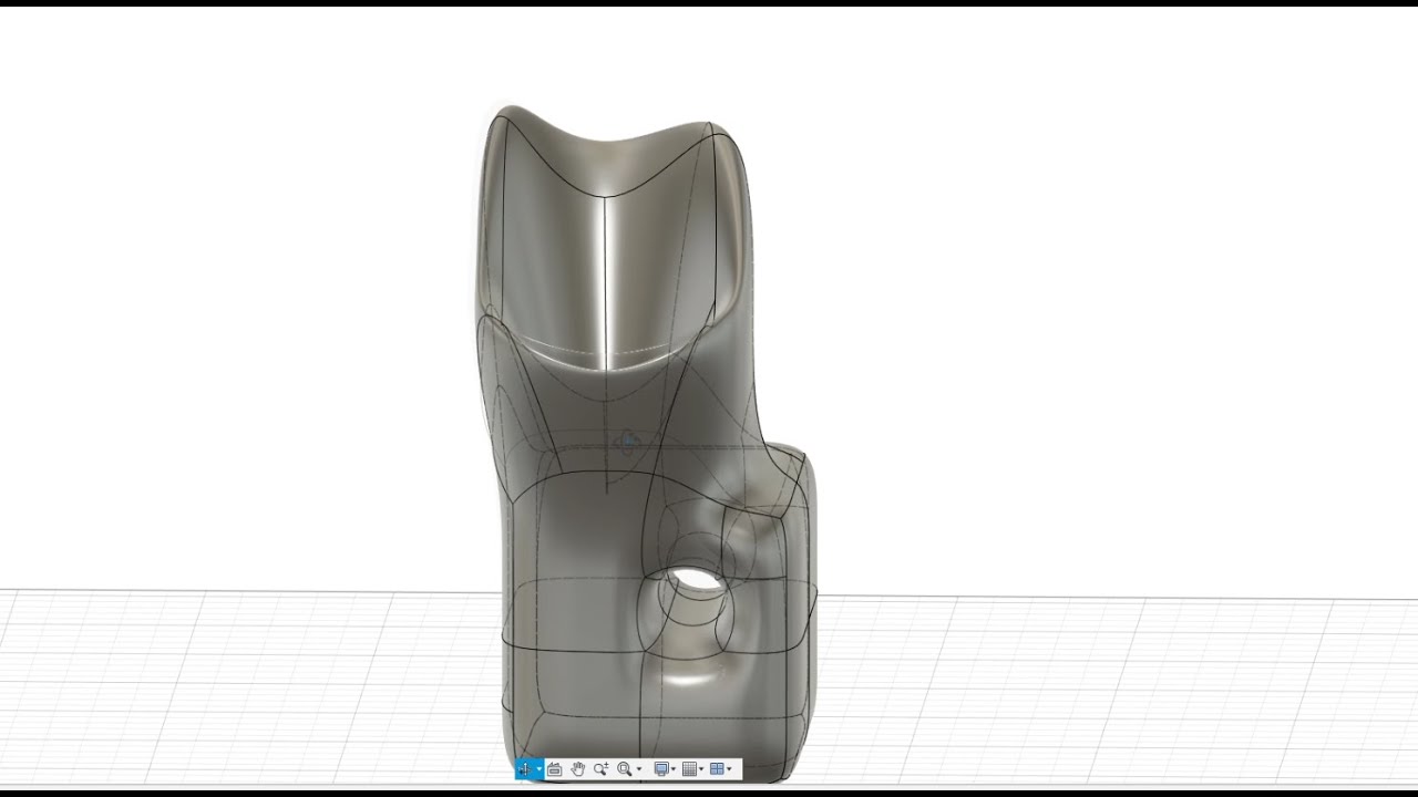 Fusion 360 basics | organic, smooth shapes | 2020
