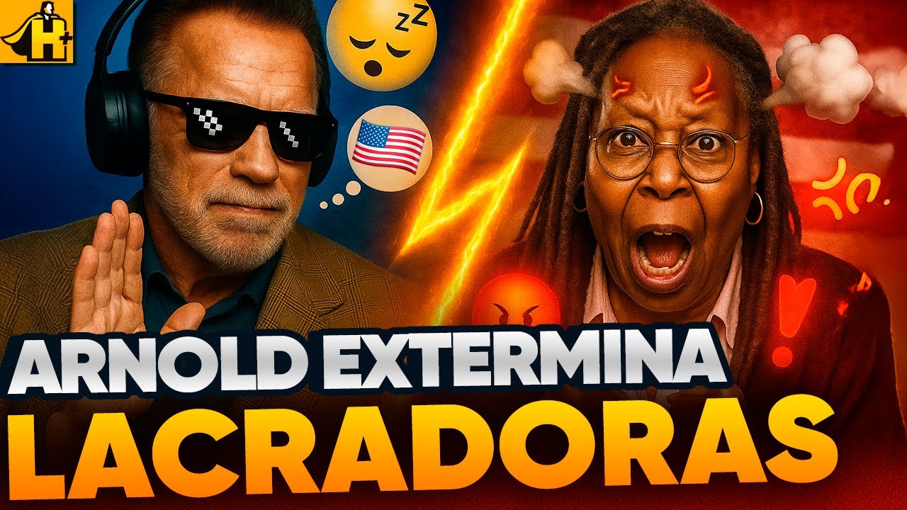 WHOOPI GOLDBERG EM CHOQUE COM RESPOSTA DE ARNOLD SCHWARZENEGGER