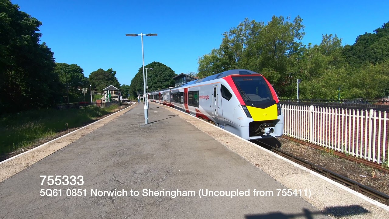 Trains in Cromer 23.06.21