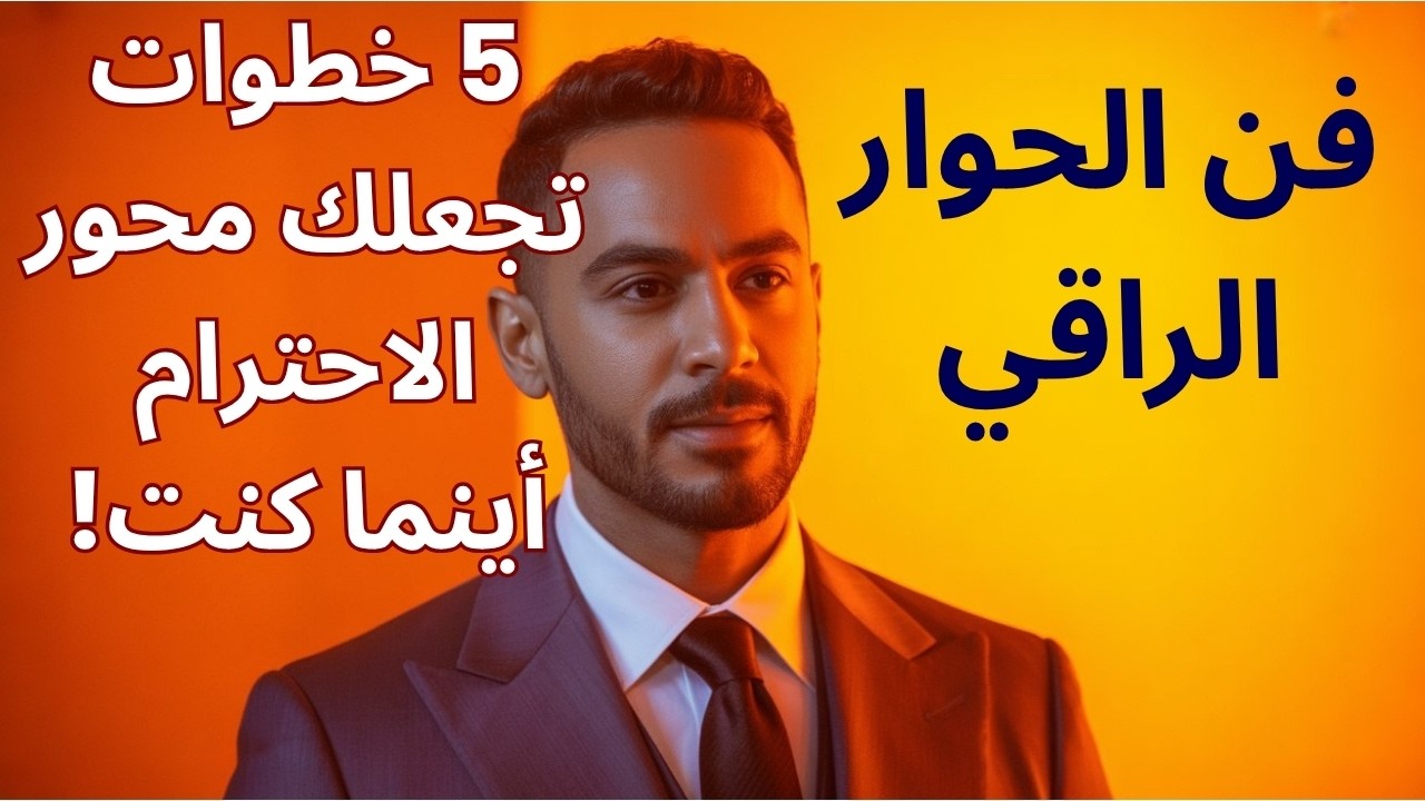 سر الكاريزما وفن الحوار الراقي! |  5أخطاء تجعل الناس لا تحترمك ولا تهابك.