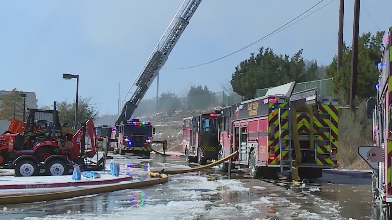 Ice stops firetrucks in tracks while fighting blaze, EMS notes increased numbers over weekend.
