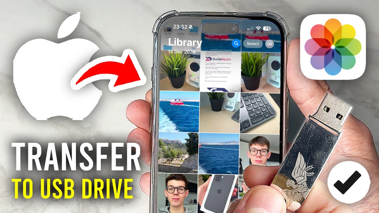 How To Transfer iPhone Photos & Videos To USB Drive - Full Guide