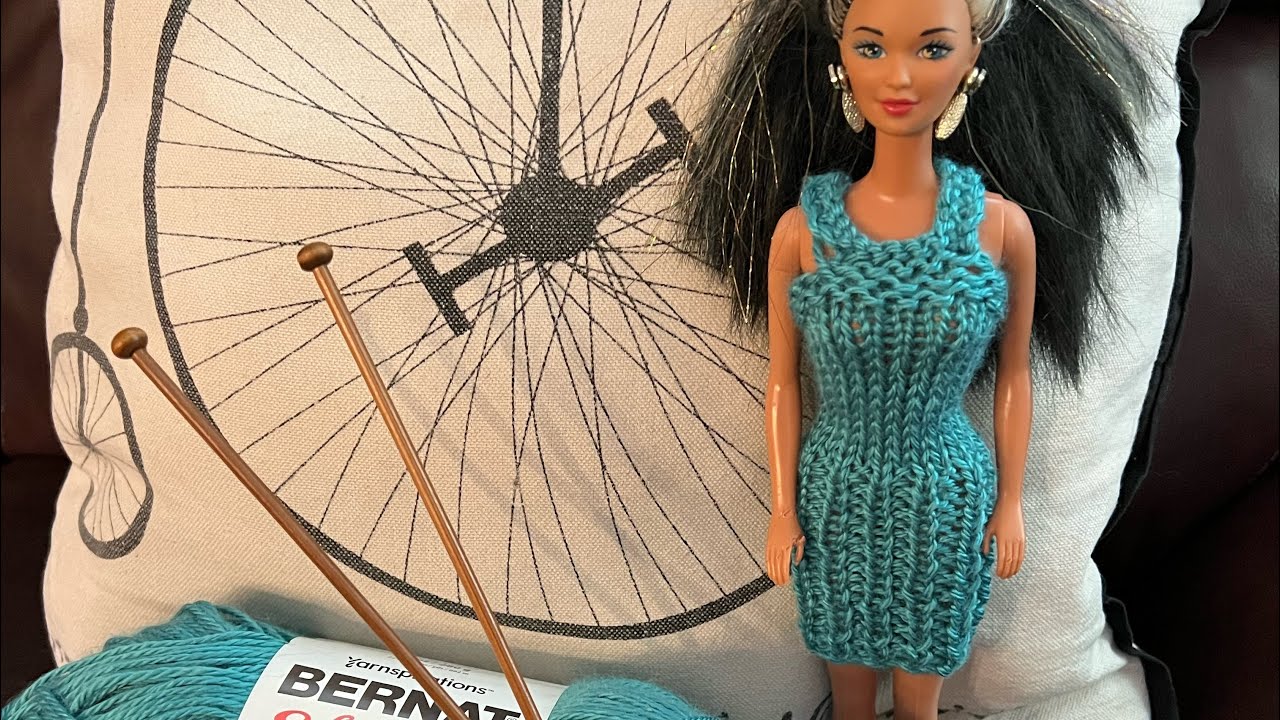 Knit Barbie Dress - Barbie Fashion