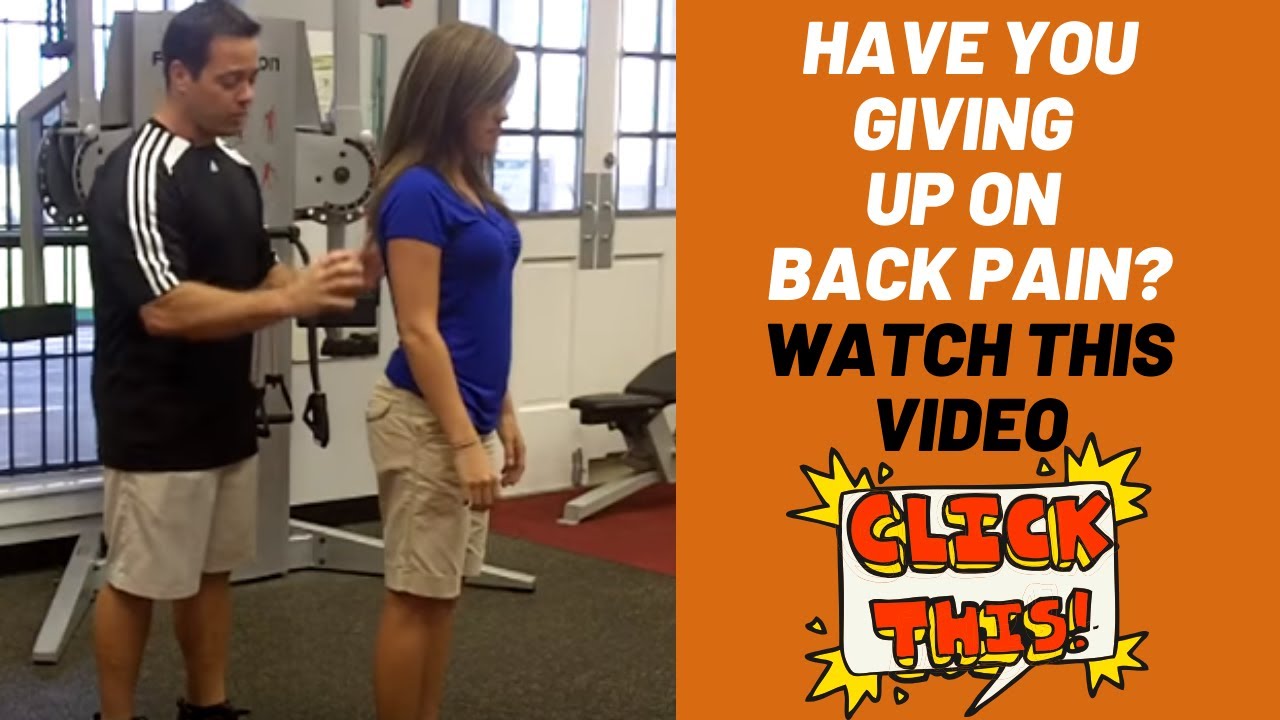 How to get rid of back back pain/ the stretches and core work needed