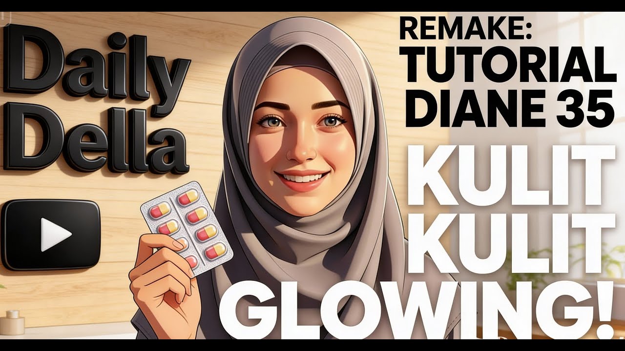 CARA BENAR MINUM PIL KB DIANE 35 UNTUK PEMULA ✨ | Remake Konten Edukasi | Daily Della