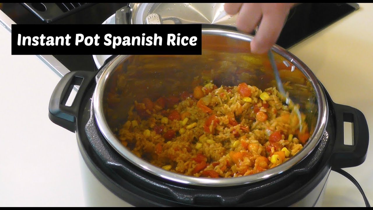 Instant Pot Spanish Rice ~ How to Make Rice in an Instant Pot ~ Amy Learns to Cook