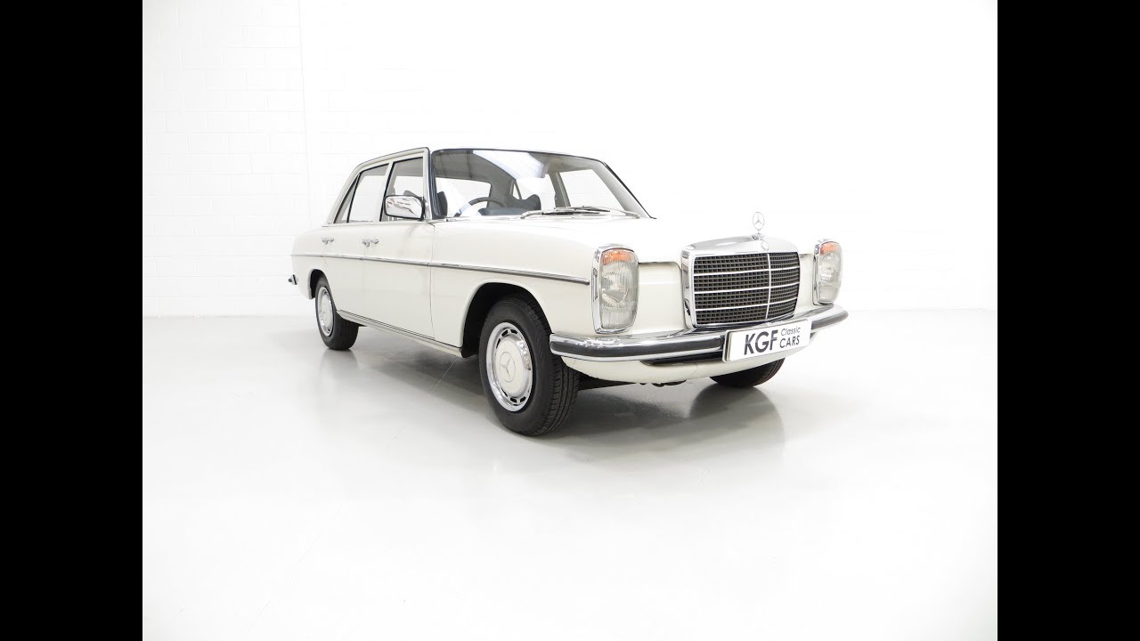 A Preserved W115 Mercedes-Benz 200 with Just 19,986 Miles from New - SOLD!
