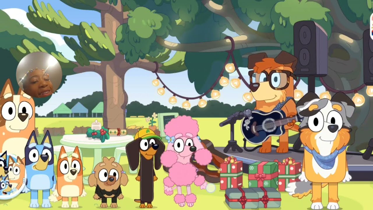 BLUEY LET'S PLAY GAME NURSERY RHYMES TALENT SHOW ♥️