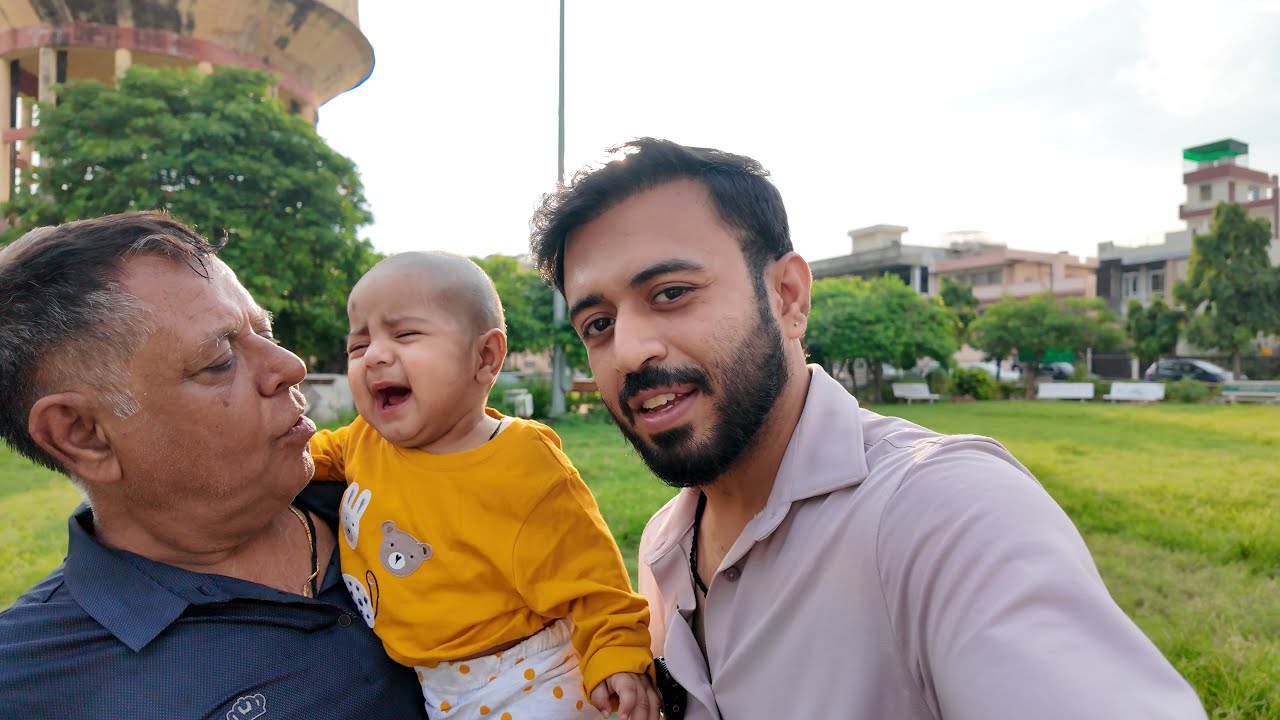 Dussehra with Family | Mundan | Govind Dev Ji Temple | Vlog 03 | Bhavesh Manglanii