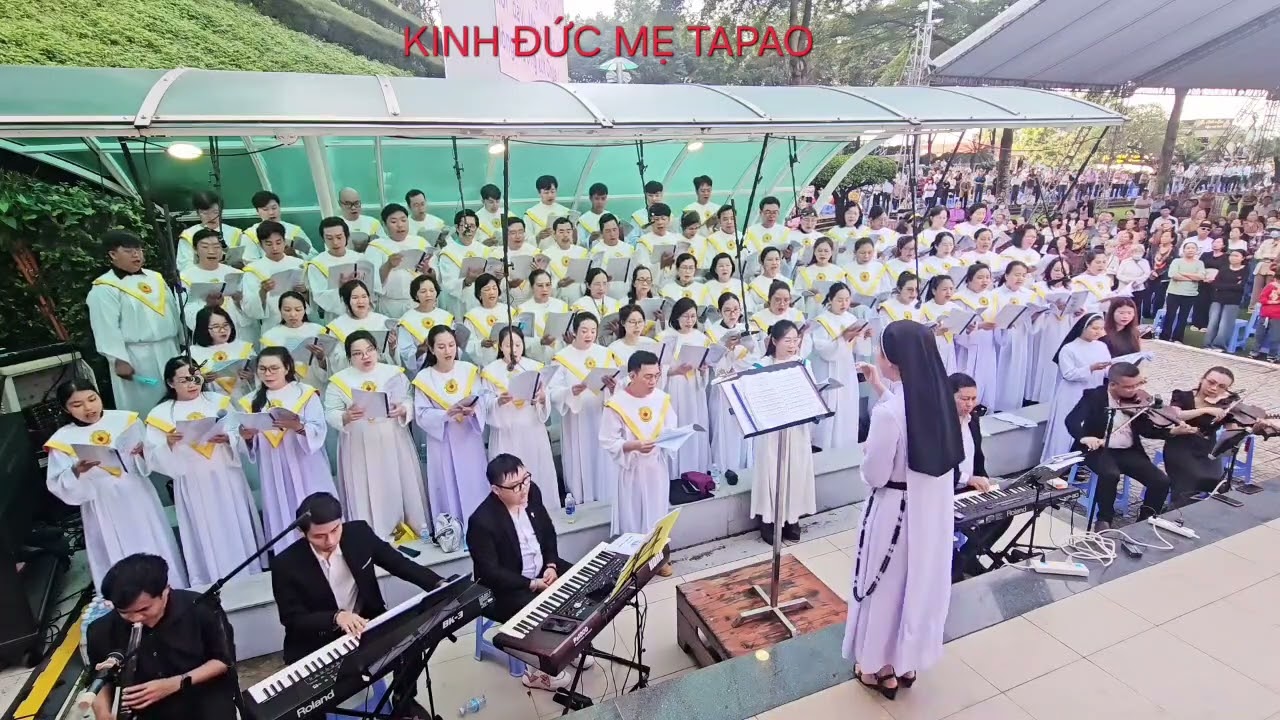 KINH ĐỨC MẸ TÀPAO- CĐ TH GX CHÁNH TÒA  PHÚ CƯỜNG  ( PHỔ NHẠC NAM HẢI )