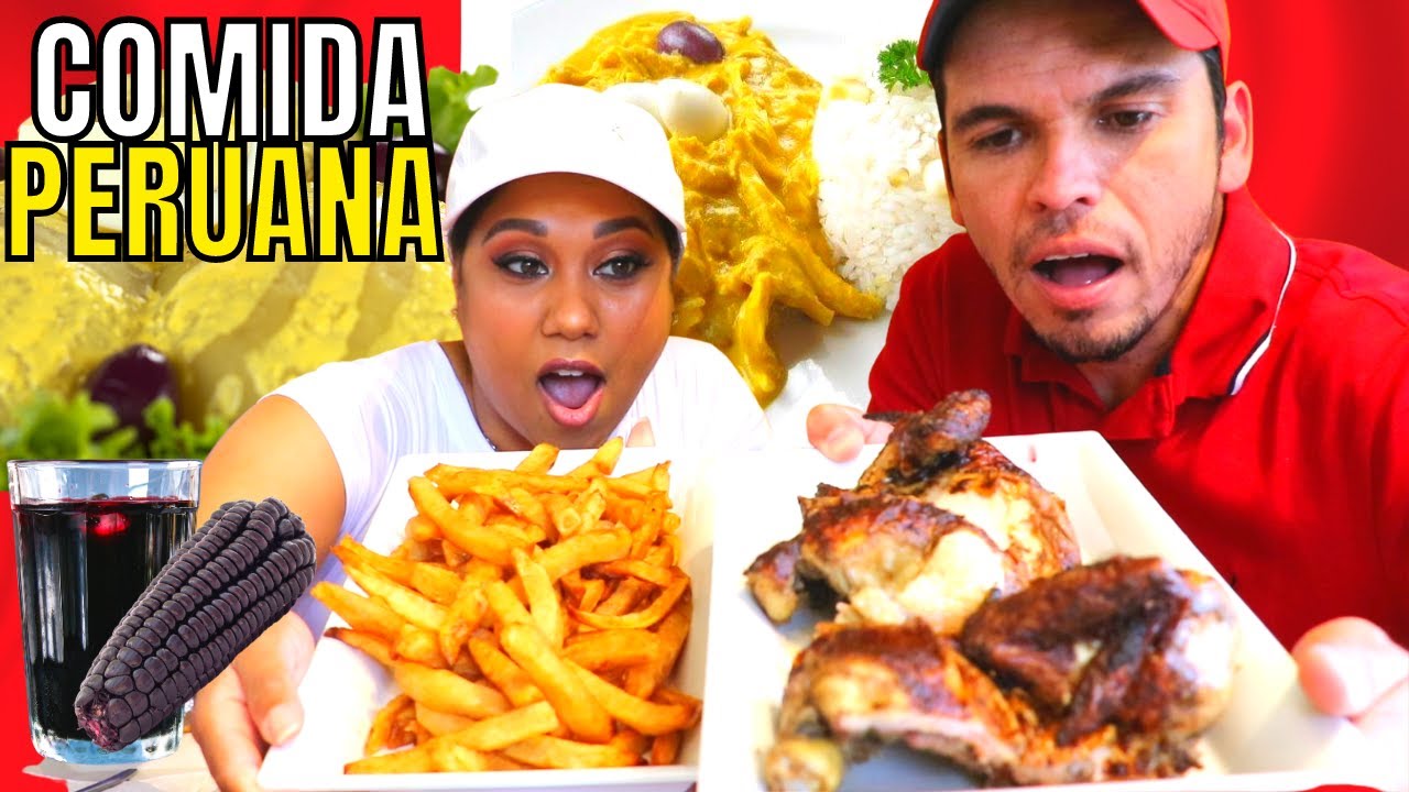 PROBAMOS COMIDA PERUANA - POLLO A LA BRASA Y MAS!!! | ¿NOS GUSTO?