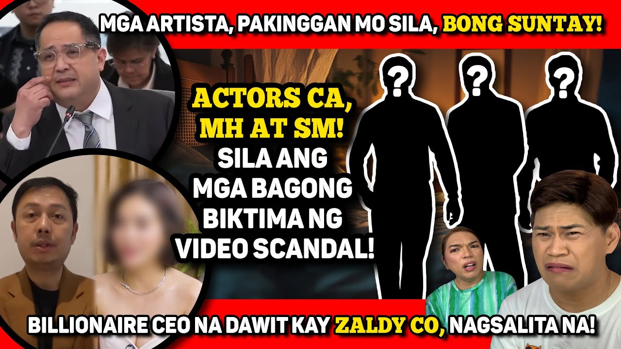 MGA BAGONG BIKTIMA NG VIDEO SCANDAL, ALAMIN! 🔴 BONG SUNTAY, BUGBOG SA MGA ARTISTA!