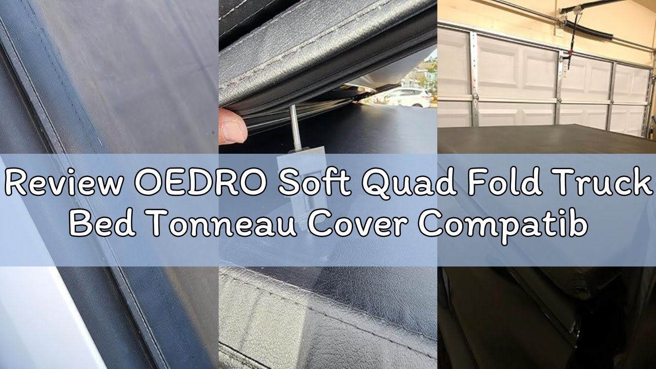 Review OEDRO Soft Quad Fold Truck Bed Tonneau Cover Compatible with Dodge Ram 1500 2002-2025 (Inclu.