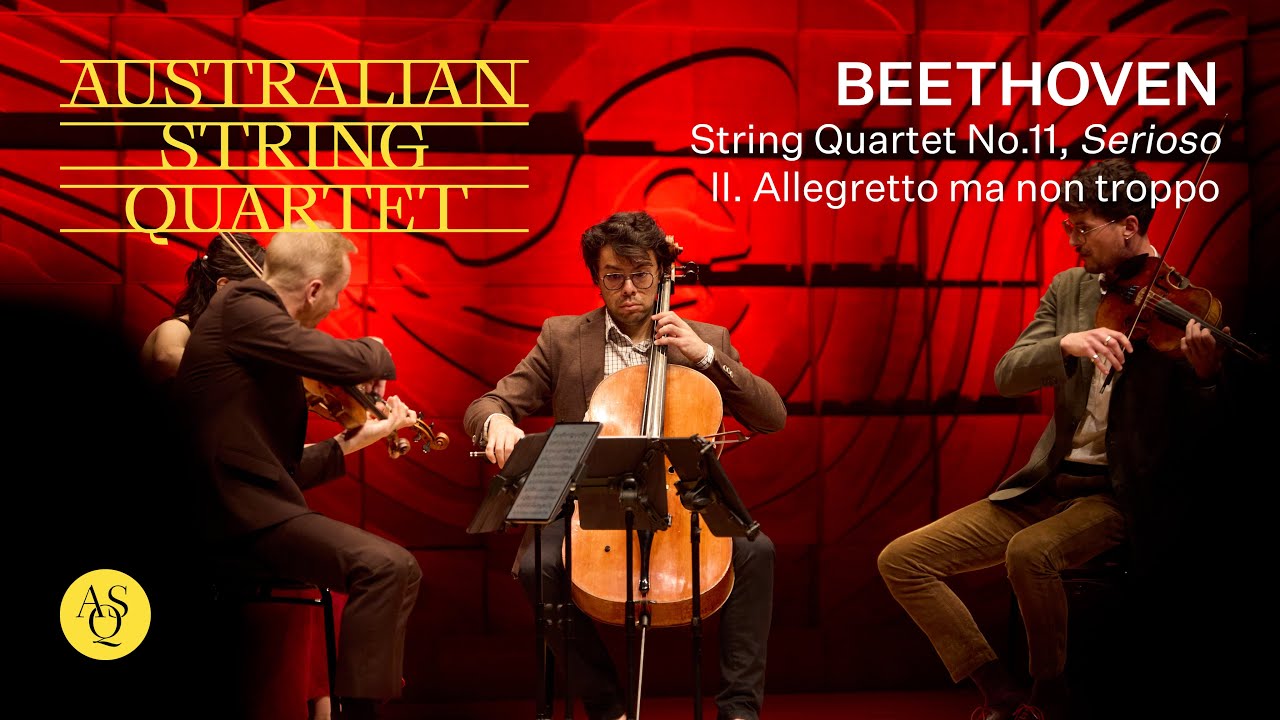 Ludwig van Beethoven | String Quartet No.11 Op.95 'Serioso': II. Allegretto ma non troppo