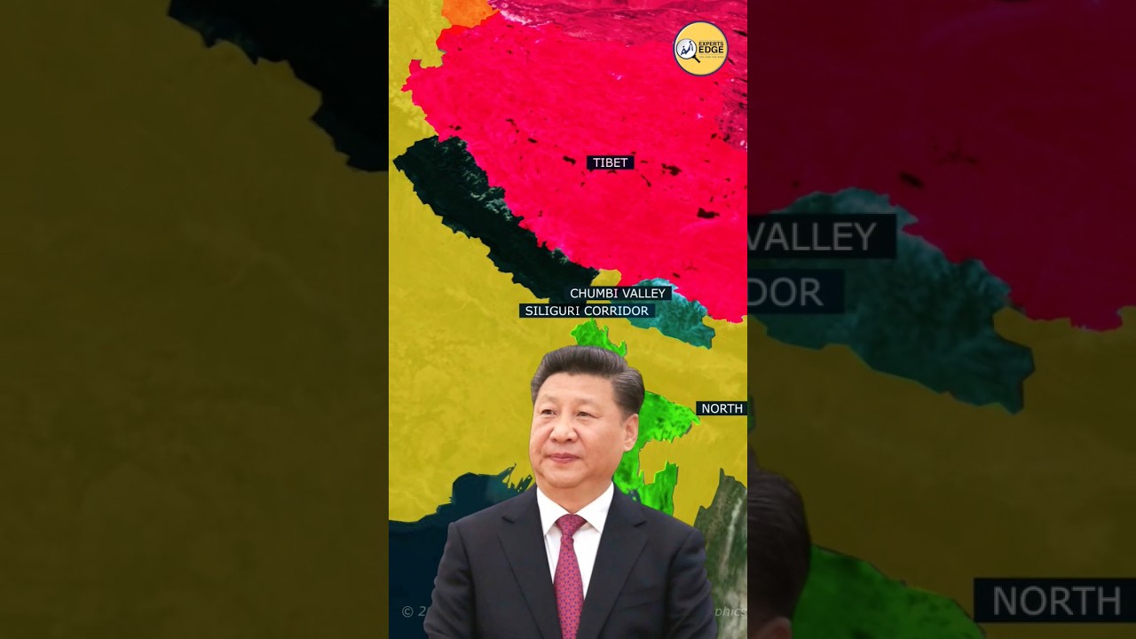A Big Tension for India: Siliguri Corridor #siliguricorridor #westbengal #india  #northeast #china