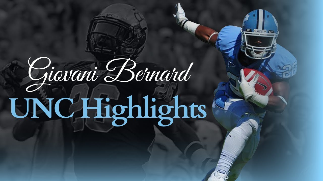 UNC Football: Giovani Bernard College Highlights | North Carolina Tar Heels