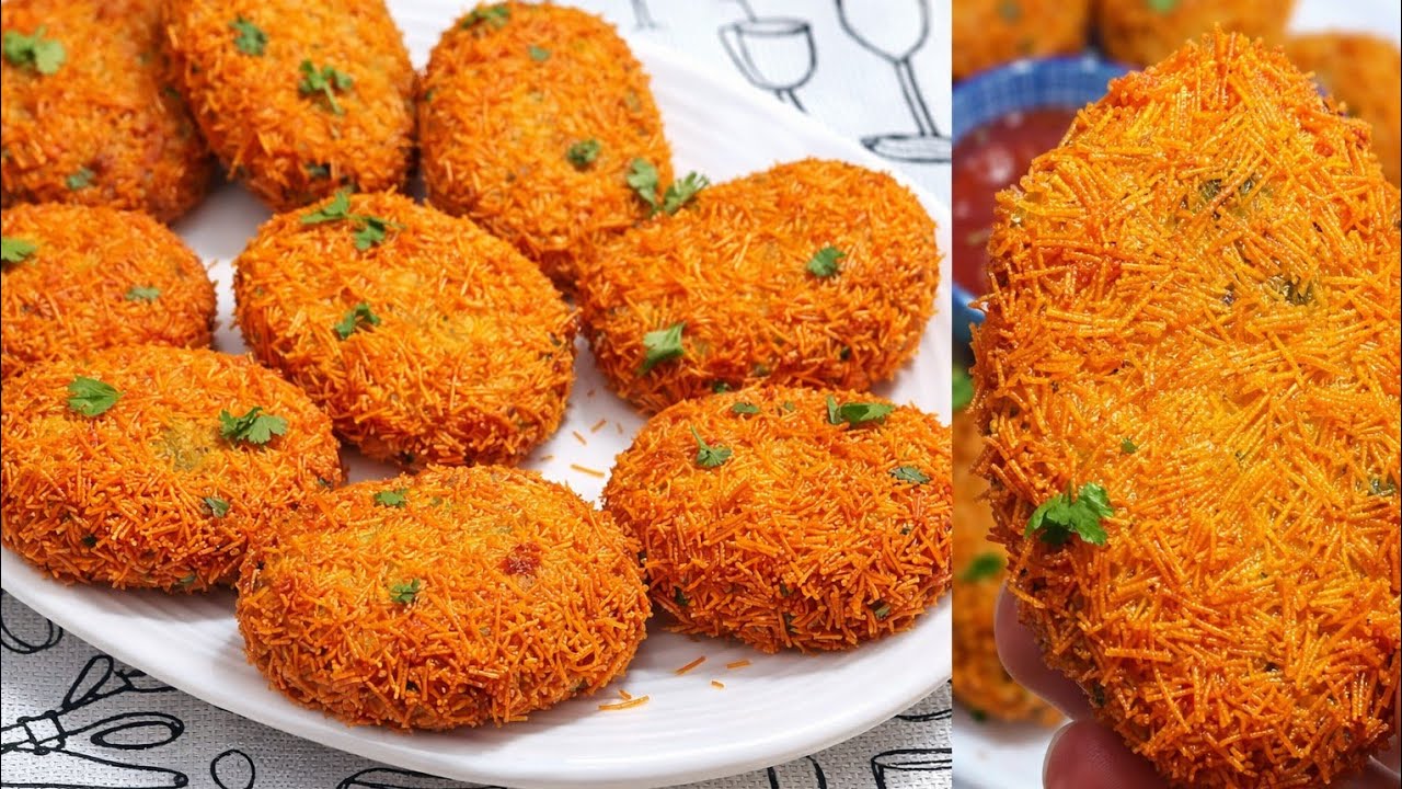 Ramadan Special Crispy Russian Cutlets Recipe l Make & Freeze Chicken Snack by Recipes kitchen 
