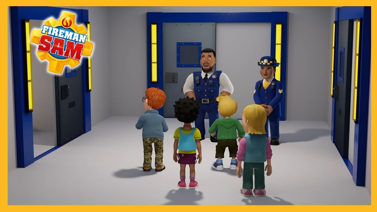 A Police Station Tour with Norman! 🔥  Fireman Sam New Compilation 🔥