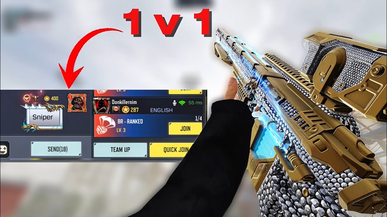 I 1 v 1’D PROS FROM WORLD CHAT IN ( CODM )