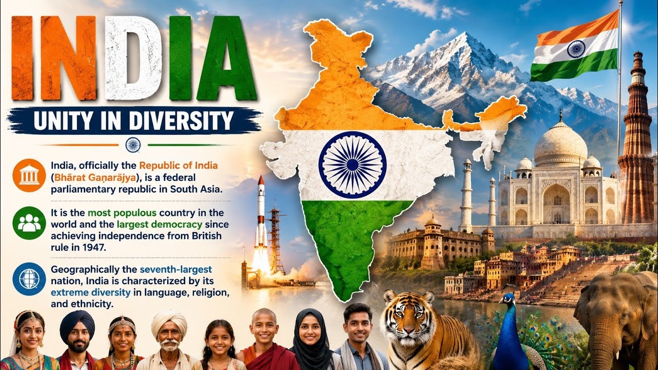 India: The World&rsquo;s Largest Democracy 🇮🇳 | Incredible Facts About India | Amazing India Facts