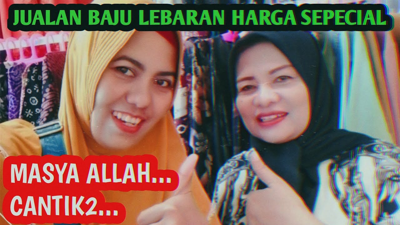 JUALAN BAJU PRIA WANITA DI PASAR SONGGOLANGIT - DAILY VLOG IBU RUMAH TANGGA