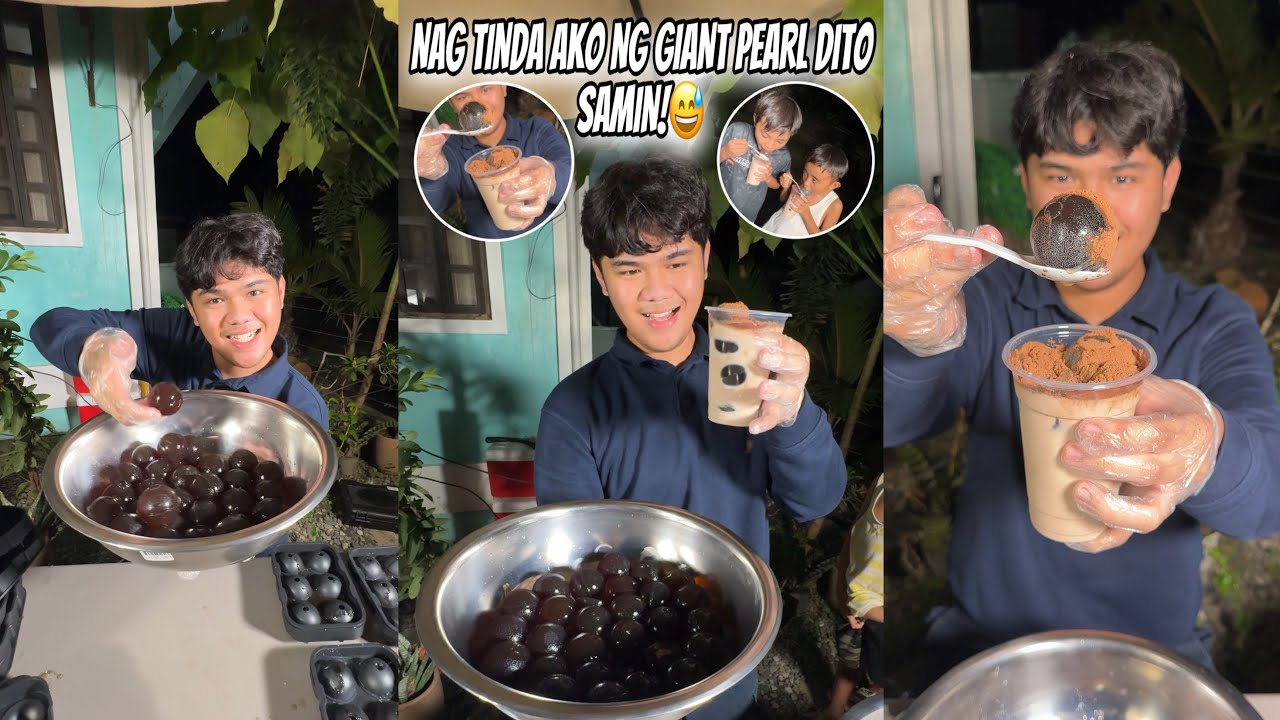 NAG TINDA AKO NG TRENDING NA GIANT PEARL(GRABE DI NILA MAKAIN!!?)