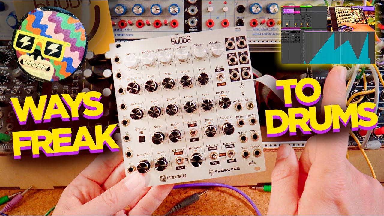 A Tiny Modular Drum Machine