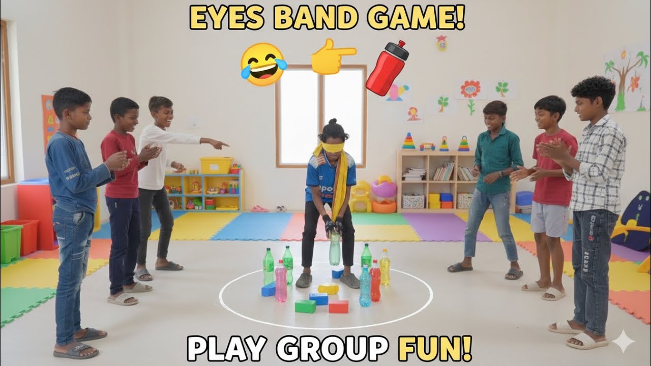 Aankh Band Karke Bottle ko Circle me Rakhna  Challenge! 😱 Winner Wins Earbuds 🎧 ( Intresting Game )