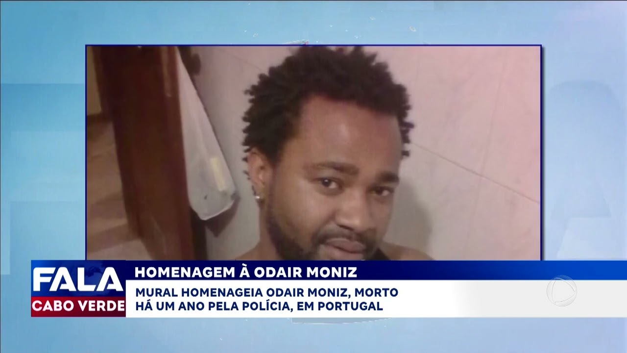 Homenagem à Odair Moniz, morto há um ano pela polícia, em Portugal | Fala Cabo Verde