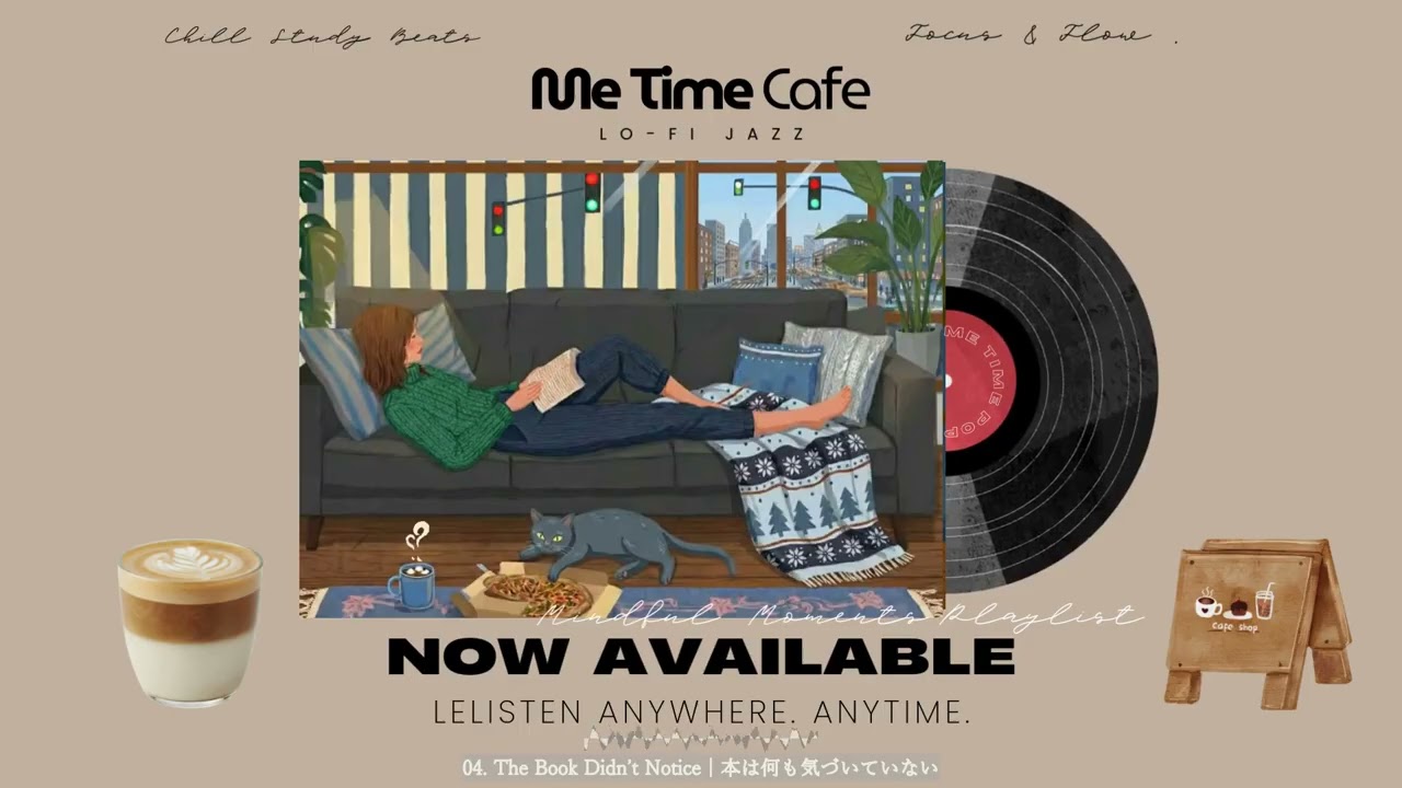 焦りを手放すと、集中が戻る｜焚火の音と夜更けのジャズ – Lo-fi Jazz Café