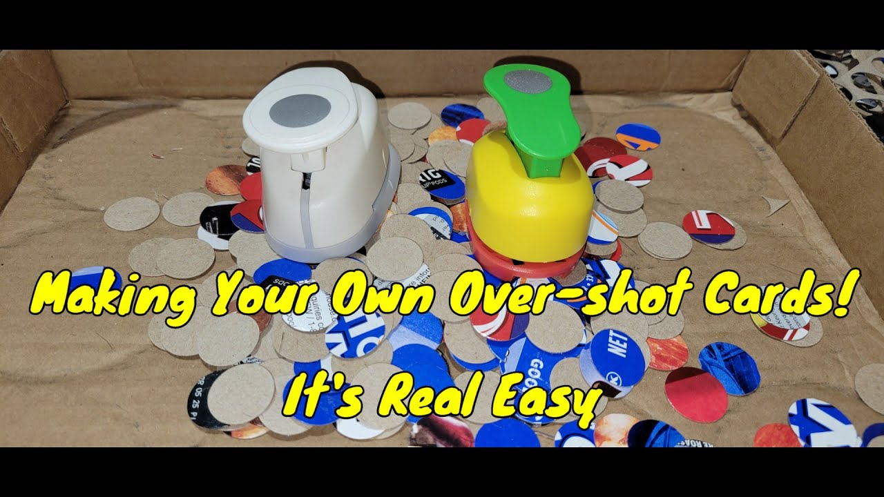 B.R.O. Quick Tip! Making Over-shot Cards!